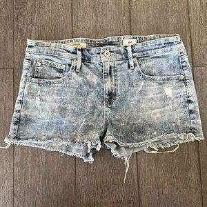 🔥 THE BONNIE Relaxed Short AG Adriano Goldschmied SIZE 29 Jeans Denim
